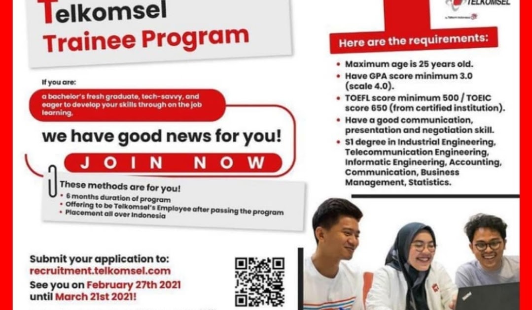 Lowongan Kerja S1 Terbaru Palembang Di Pt Telkomsel Lowongan Kerja S1 Terbaru Palembang Di Pt Telkomsel