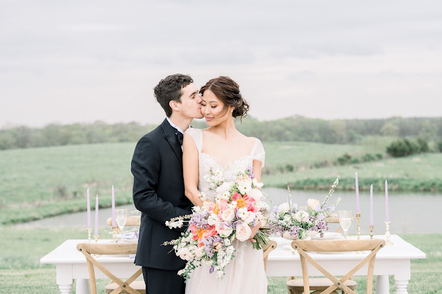 Bridgerton Inspired Whimsical Spring Wedding at Blue Bell Farms | St. Louis Fine Art Wedding Photo & Video