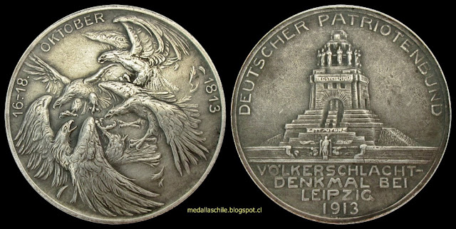 Medalla 100 años de la batalla Napoleon