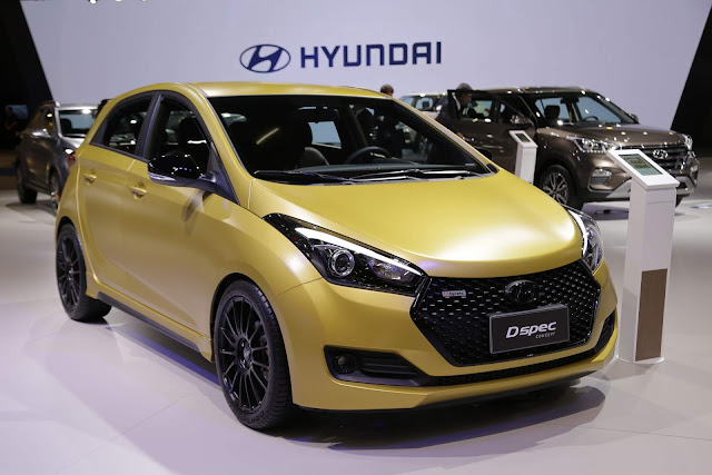 Resultado de imagem para Hyundai HB20 d-spec salao automovel