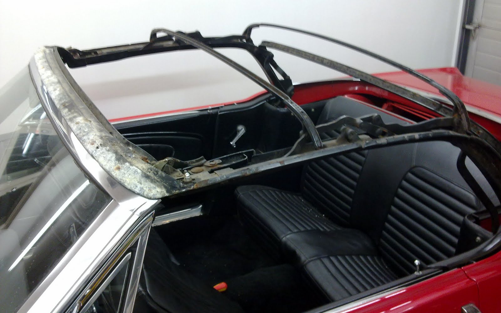 Restoration Of A 1965 Mustang Convertible Top Replacement Part I restoration-of-a-1965-mustang-convertible-top-replacement-part-i