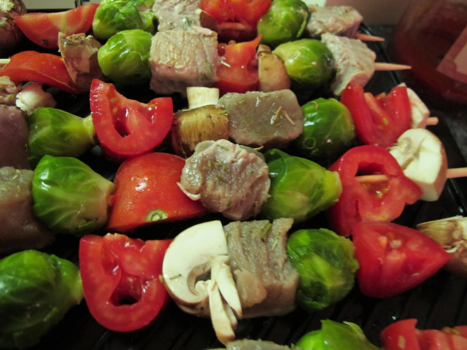 Home Grillin' Rosemary Ahi Tuna Kabobs & Charred Corn Cobs