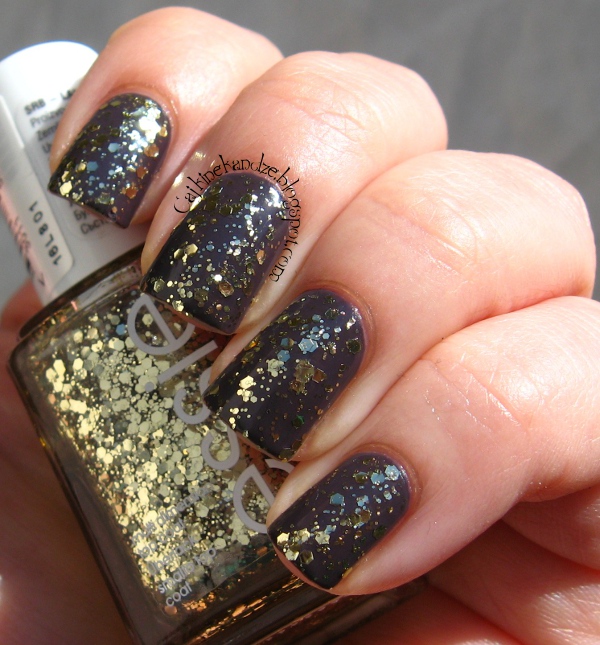Matching Manicures - glitter (Essie Rock at the Top) | Cajkine kandže i ...