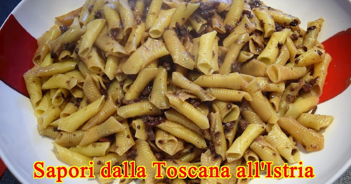Sapori dalla Toscana all'Istria Garganelli radicchio e speck