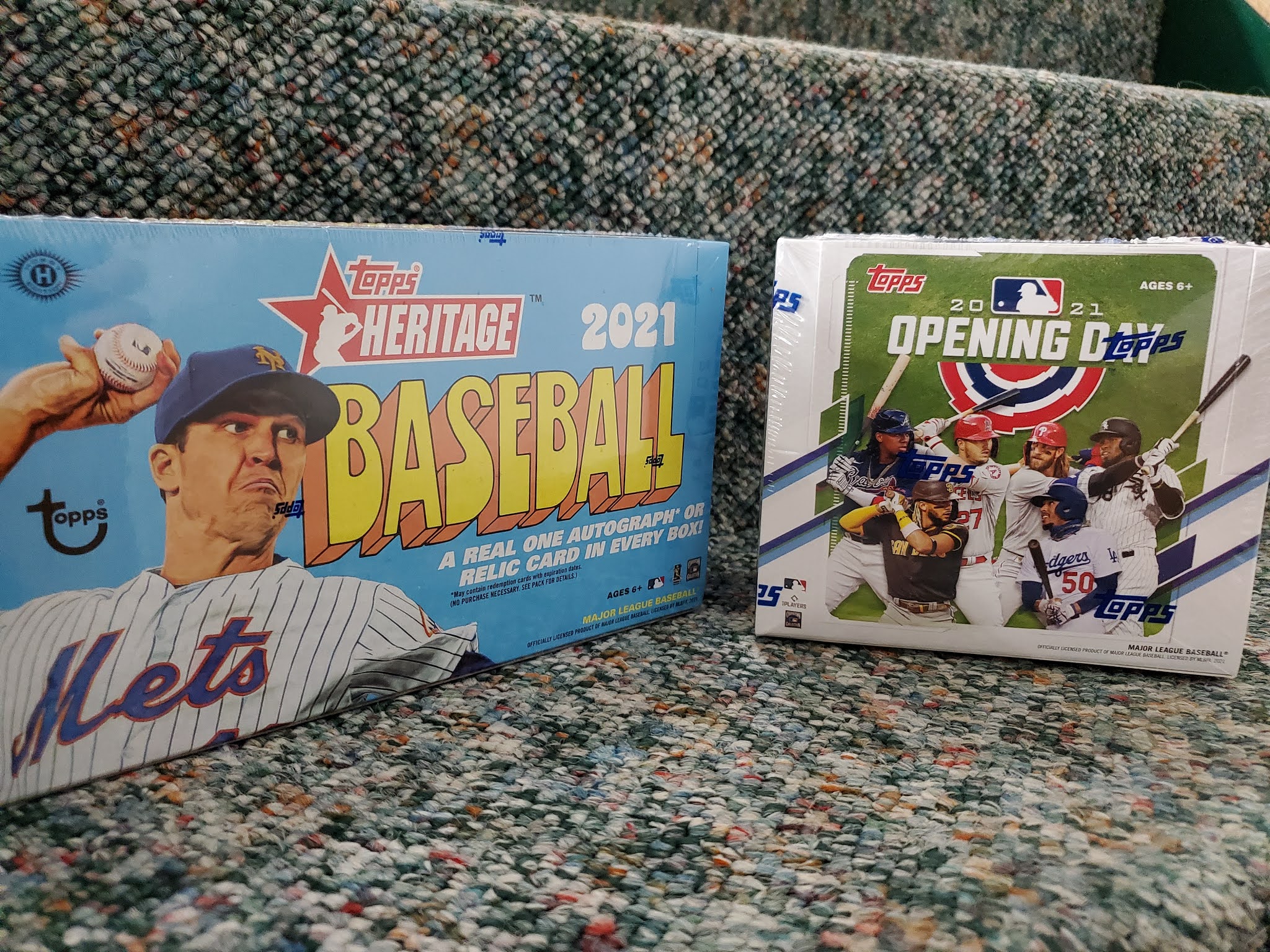New Group Break 2021 Topps Heritage AND 2021 Topps Opening Day (SIGN