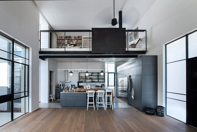 Casas Minimalistas y Modernas: Blanco y Negro Contemporaneo