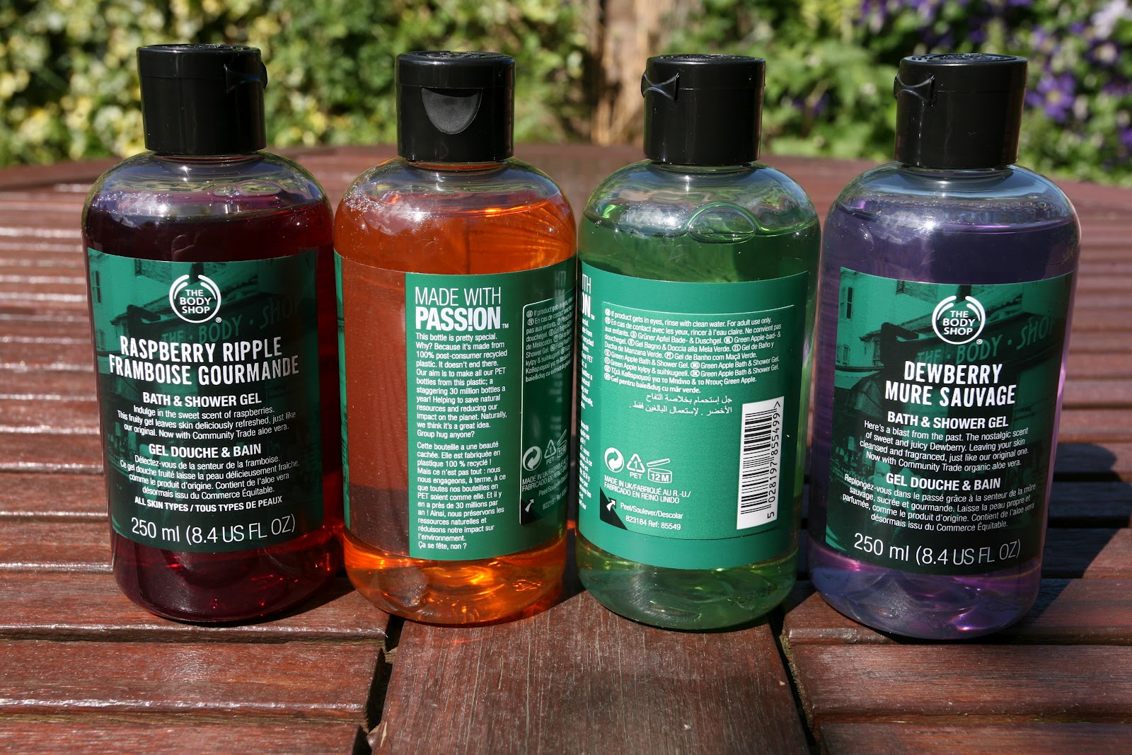 From Natalie The Body Shop Bath and Shower Gels