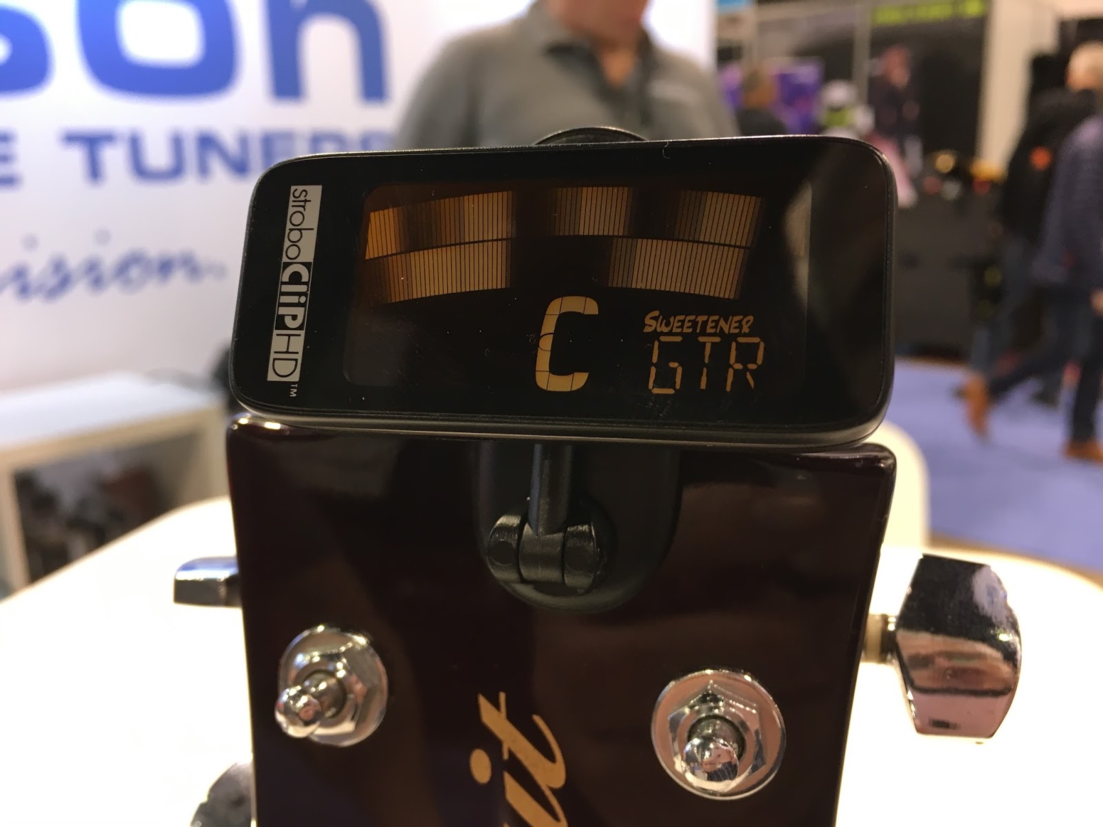 Rex and the Bass NAMM 2017 Peterson StroboClip HD Tuner Preview