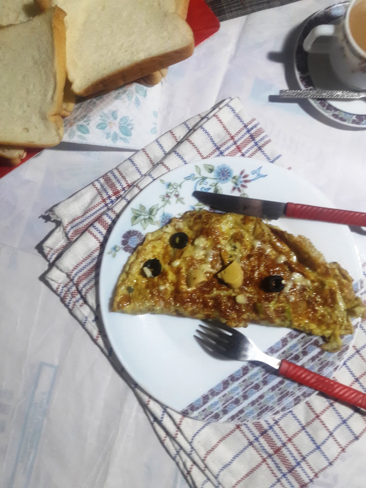 Cheese Omelette Recipe - Yummy Traditional
