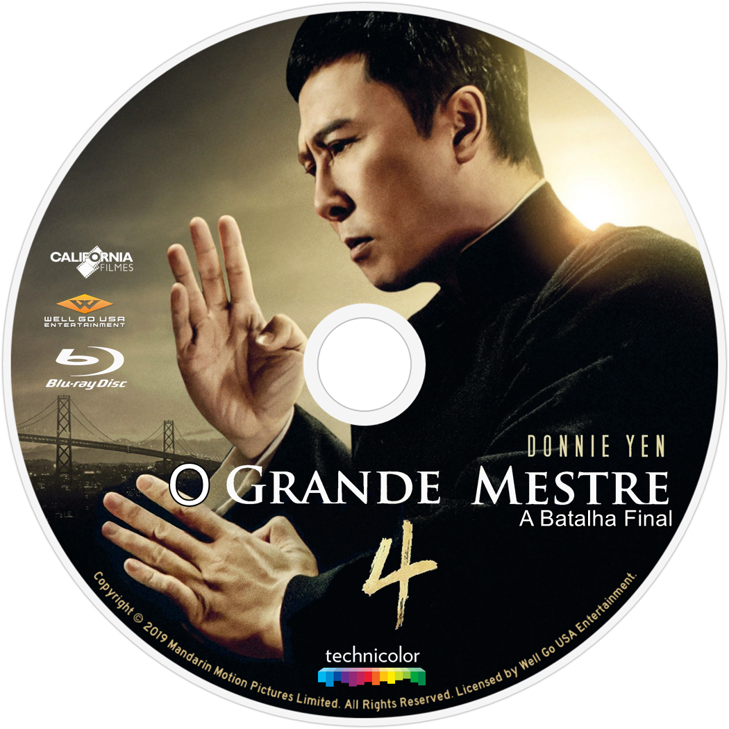 O Grande Mestre 4 - DVD Capas