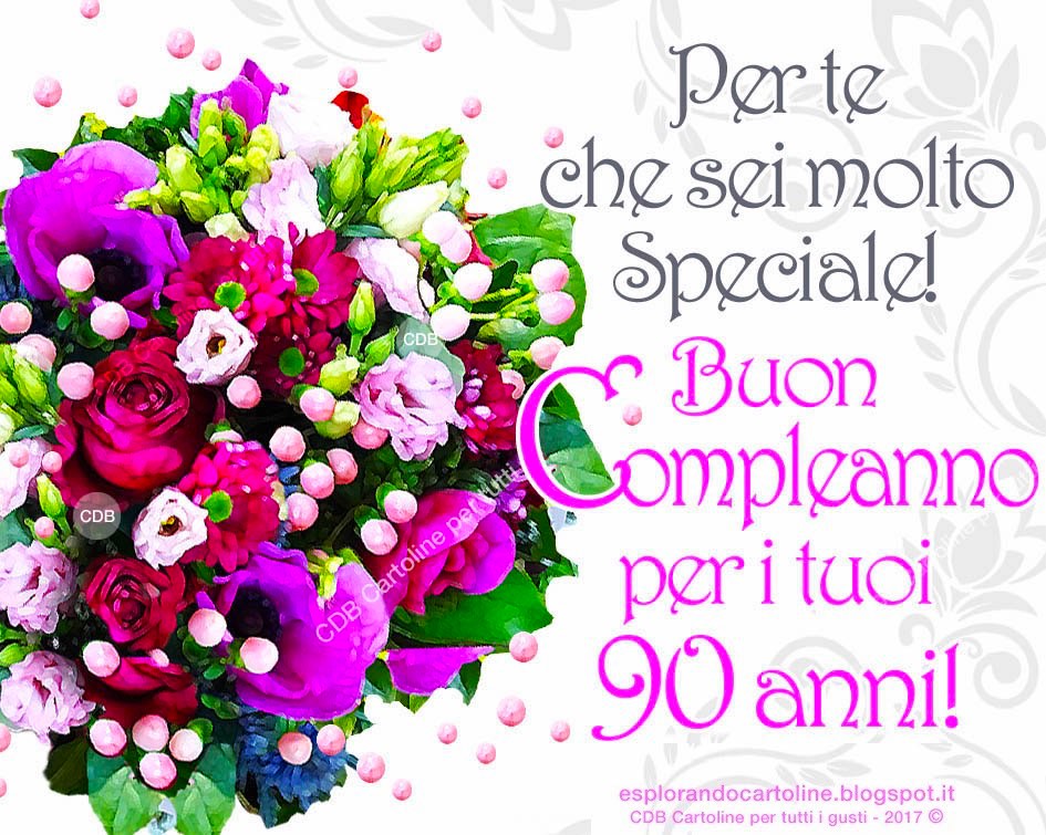 Fiori Per 90 Anni