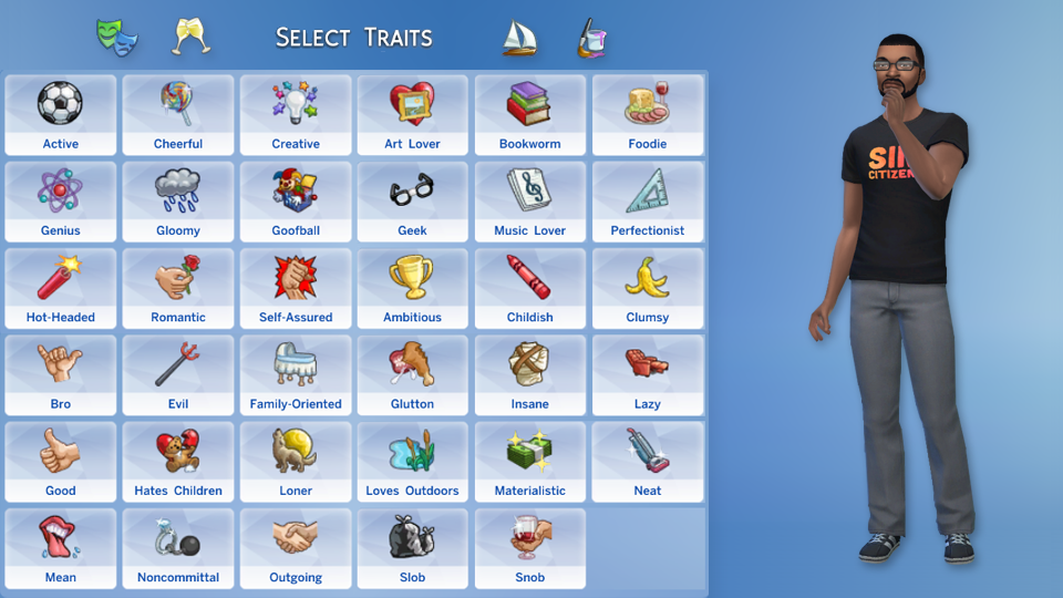 Watchful Eyes Of A Silhouette The Sims 4 Traits Compatibility