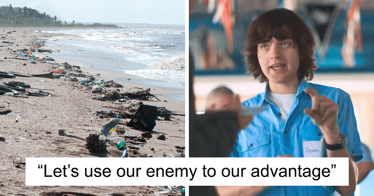 Guy Who Set The World Record At The Age Of 14, Now Aims To Clean The Ocean Of Plastic