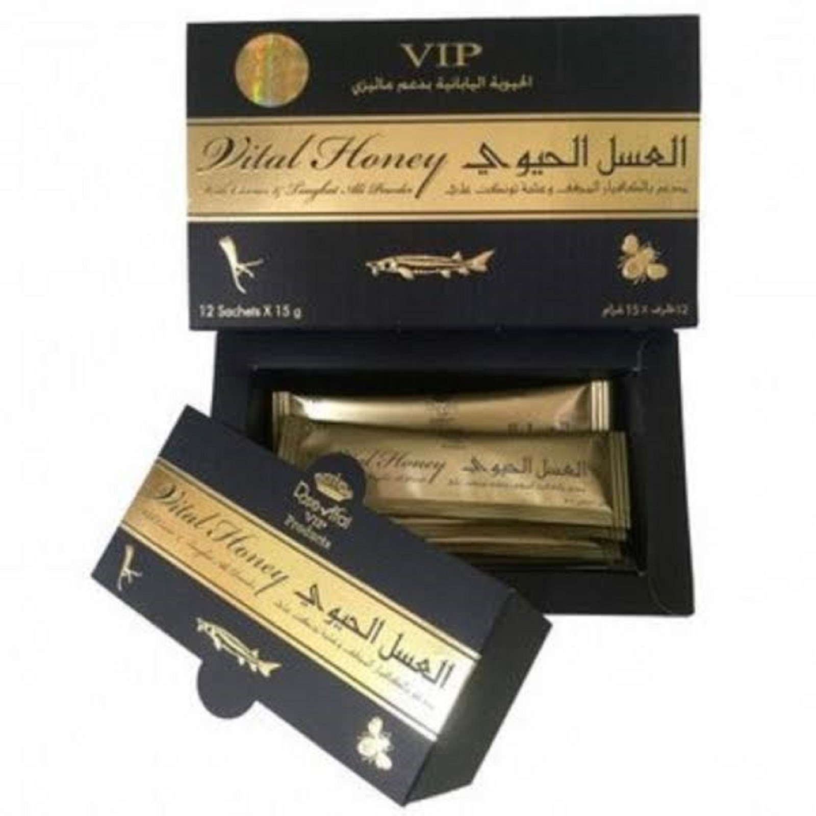 VIP ROYAL HONEY 5 box Vital Honey MEN’S Helth.For Him Male Sexual Wellness