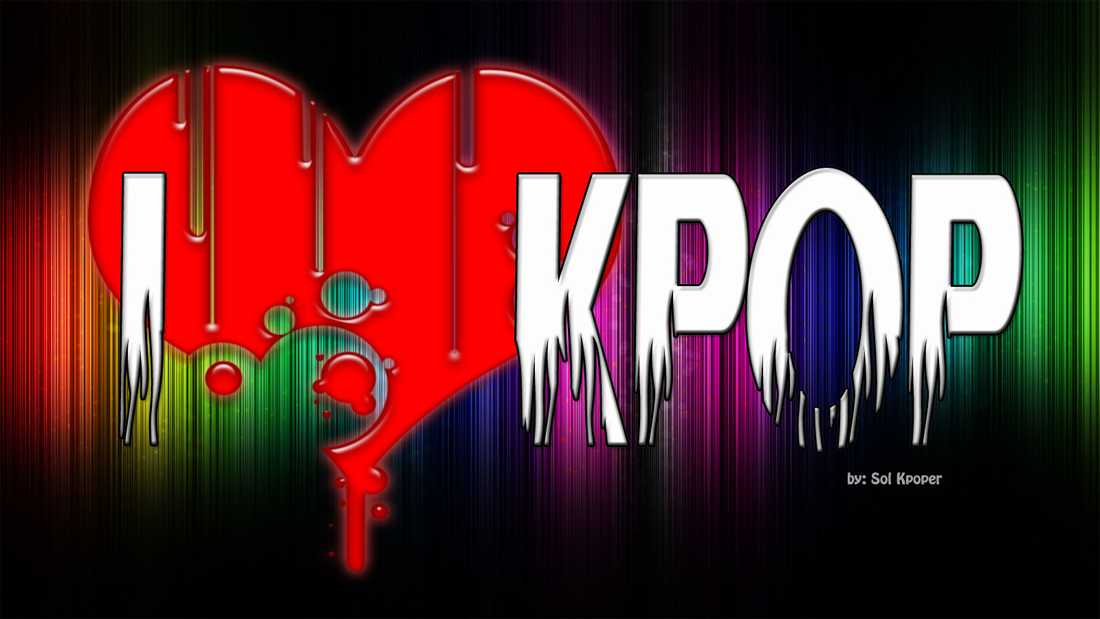 ASIA NO SEKAI KPOP [wall 1600x900] Wallpaper de "I