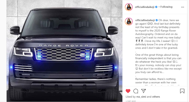 linda-ikeji-range-rover