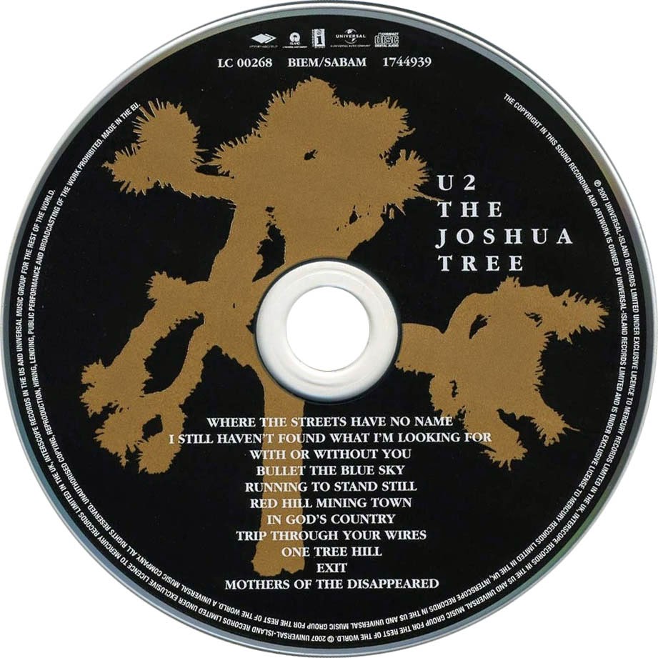 U2 - The Joshua Tree - OJO MELÓMANO