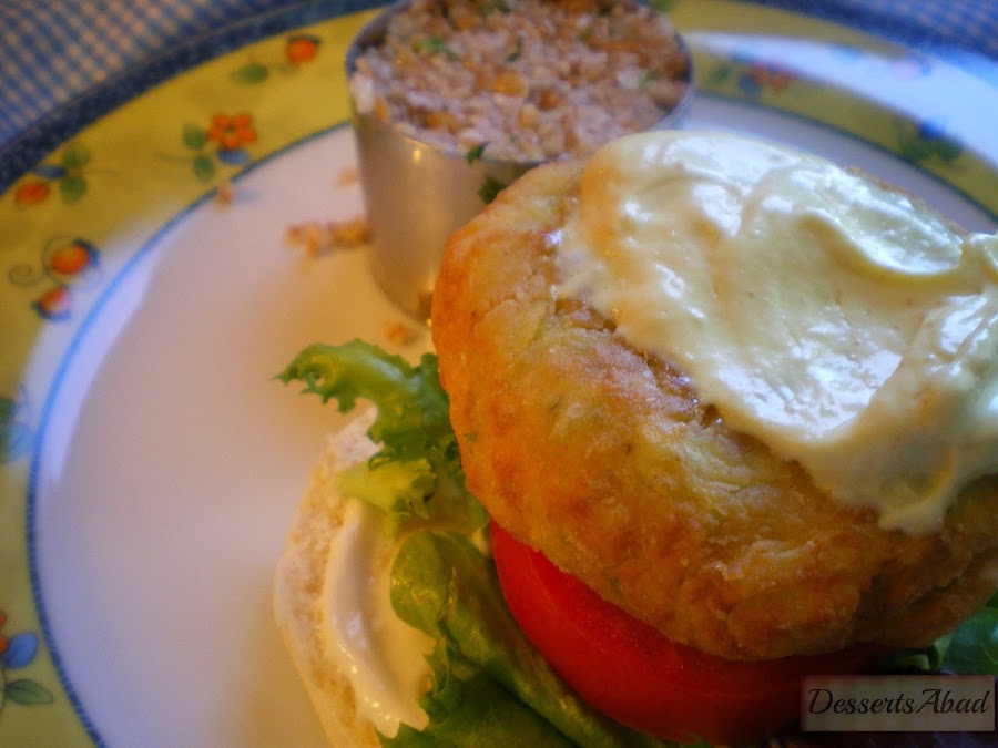 Hamburguesas de calabacín