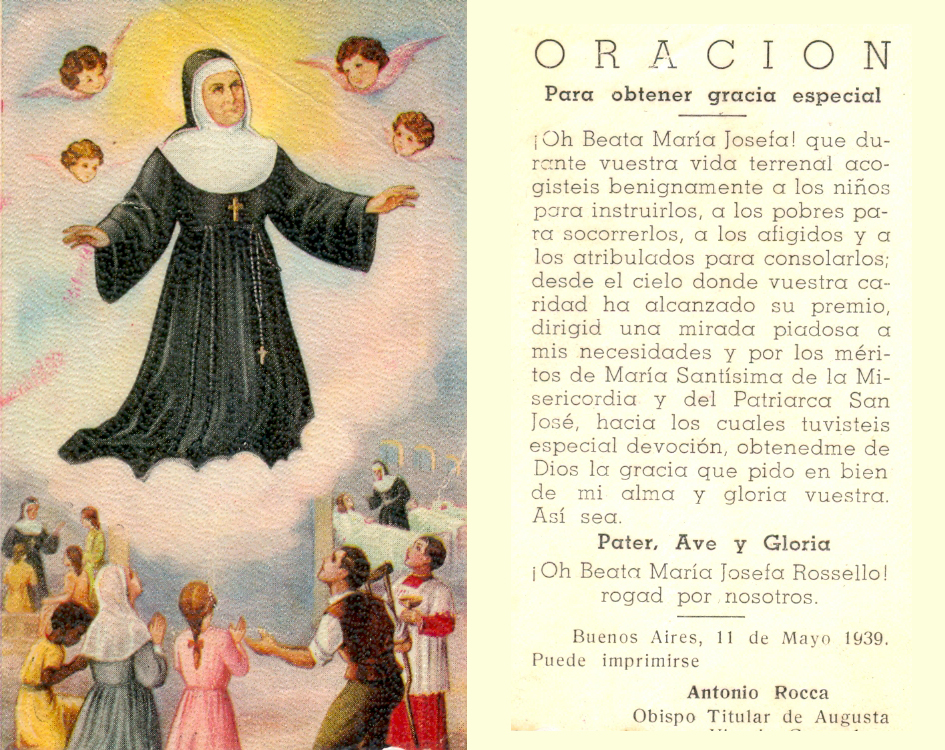 Beata María Josefa Rossello Directorio de la Iglesia Católica