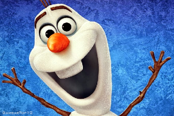 10 Gambar Olaf di Film Frozen