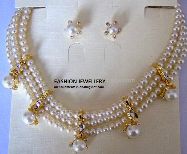 Malta Girl Fashion Pearl Diamond Gold Wedding Jewelry 83 ~ Fashion ...