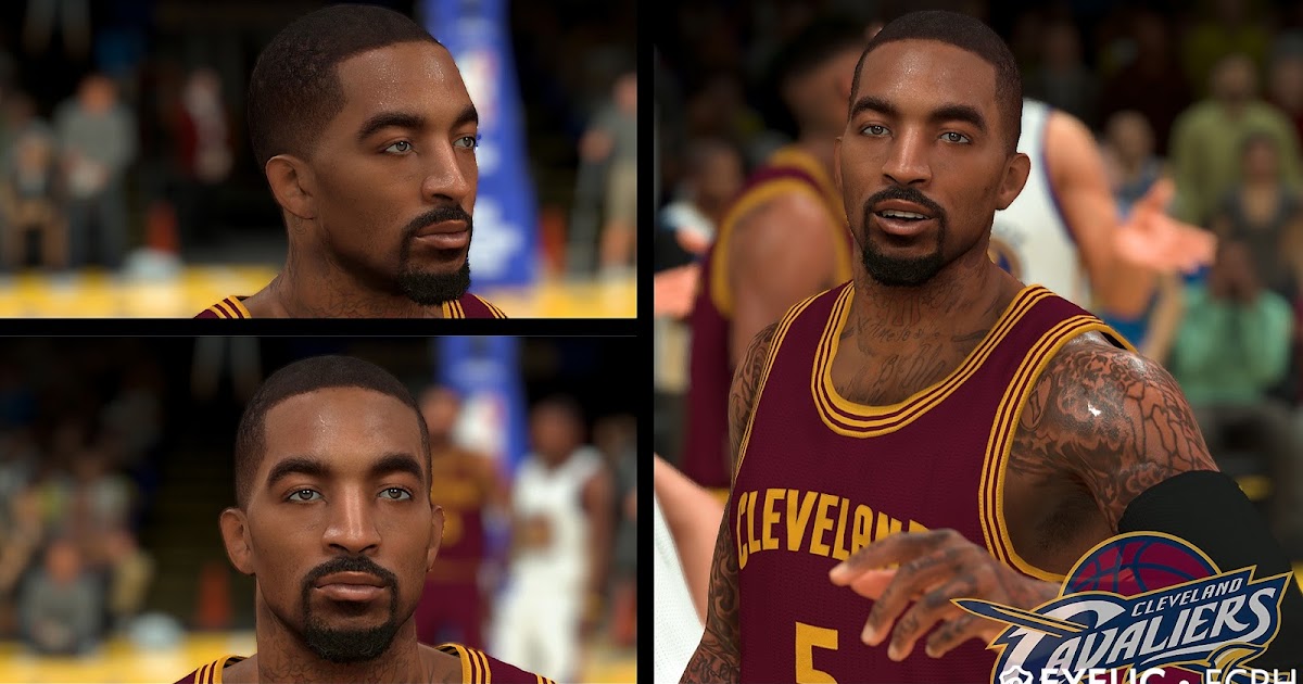 JR Smith Cyberface and Body Model Cavs Version By ECPH