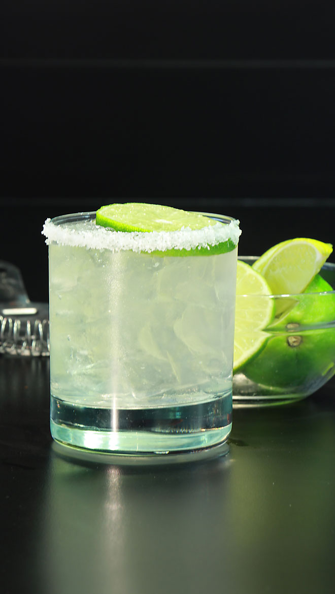 iceindrinks Salted Tequila Gimlet