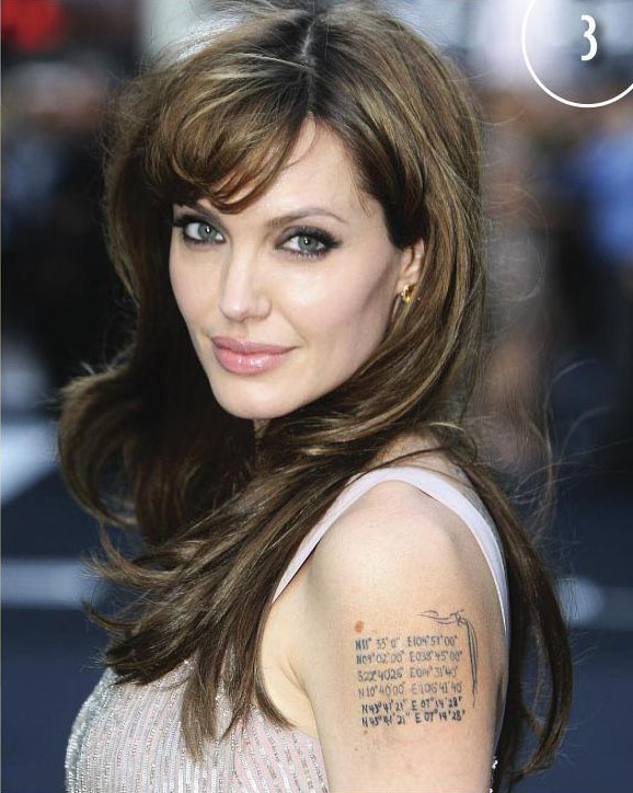 Angelina Jolie Tattoo Removal Before and After Pictures Tattoo