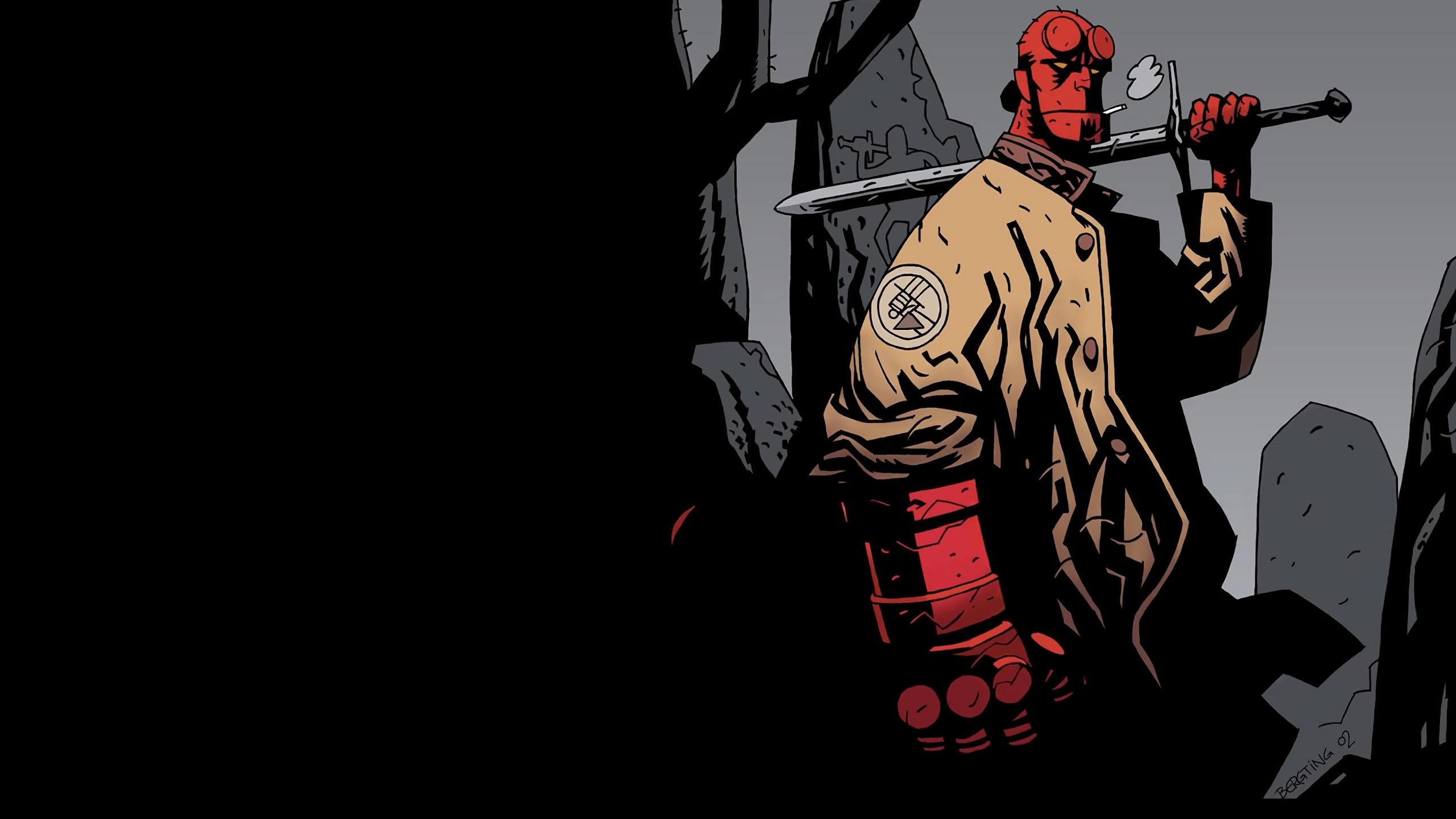 Hellboy, Comics, 4K, #5 Wallpaper PC Desktop