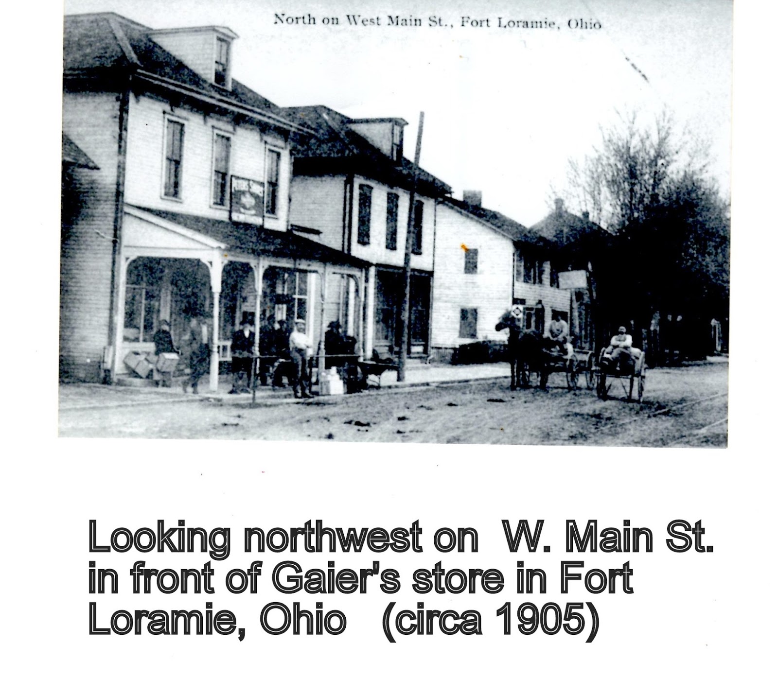 Boerger Pictorial History Downtown Ft. Loramie