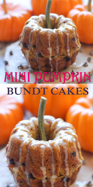 #YUMMY #MINI #PUMPKIN #BUNDT #CAKES - Daily Best Recipes