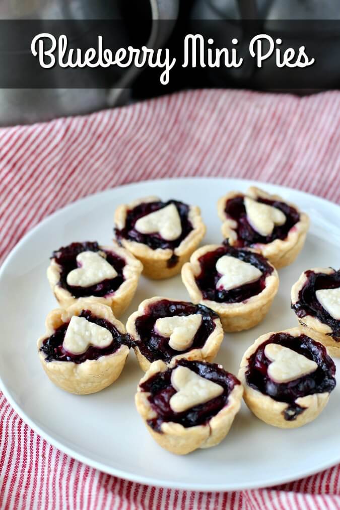 Blueberry Mini Pies Karen's Kitchen Stories