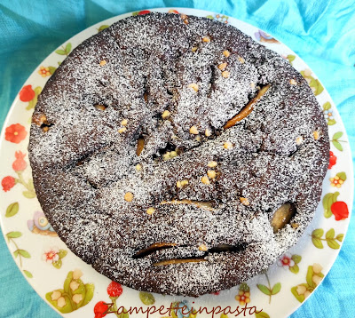 TORTA CIOCCOLATO E PERE