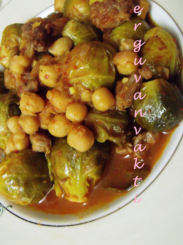 ERGUVAN VAKTİ ETLİ BRÜKSEL LAHANASI