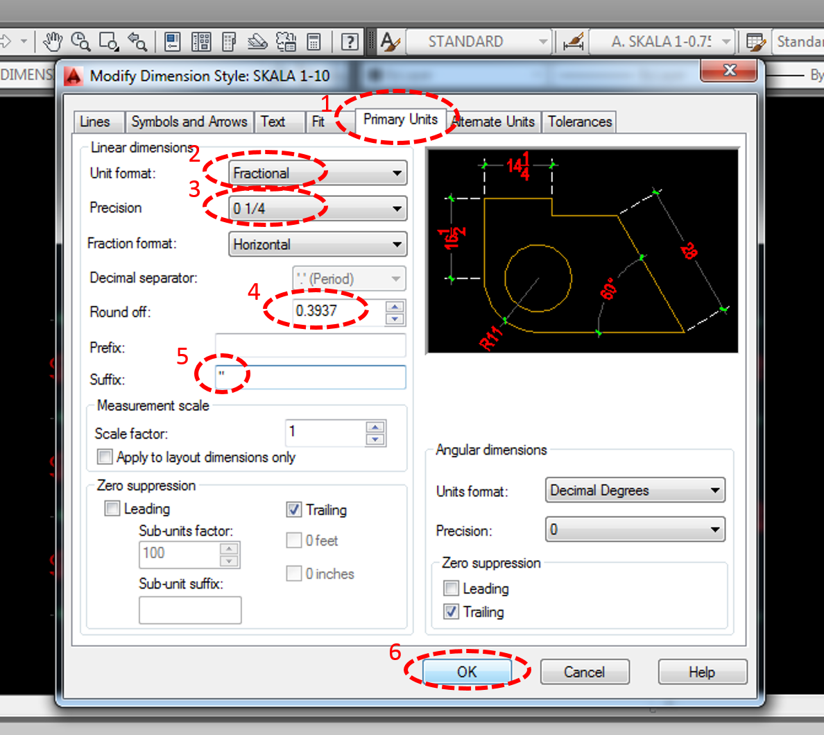 BateeGapu: Cara Membuat Dimensi Inch (Imperial) di Autocad