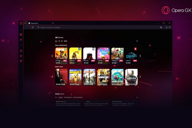 browser for video games gamers opera free vpn