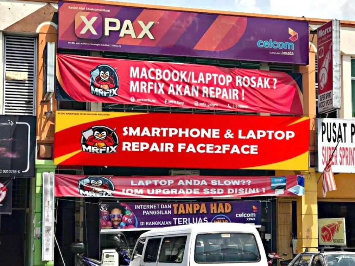 Kedai Repair Telefon dan Laptop Terbaik di MRFIX Gadget Bangi
