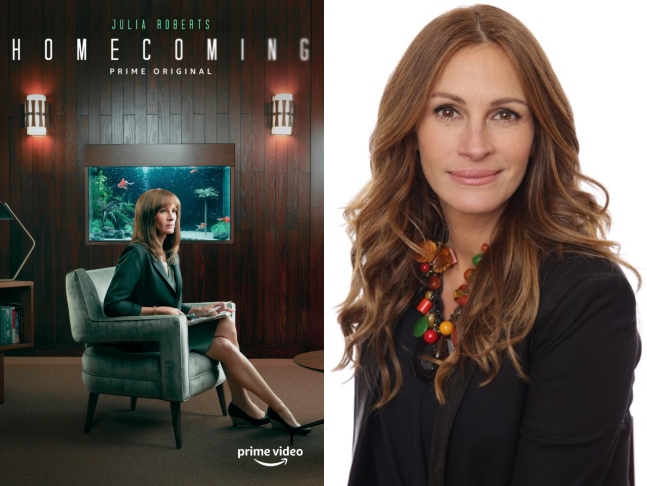 Julia Roberts émissions Et Séries Tv "HOMECOMING" Prime Video TV series review: THE TELEVISION DEBUT OF