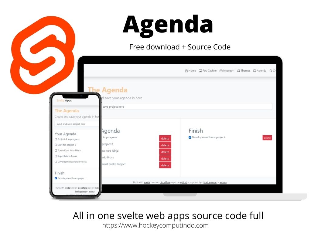 All in one web app svelte free download source code gratis