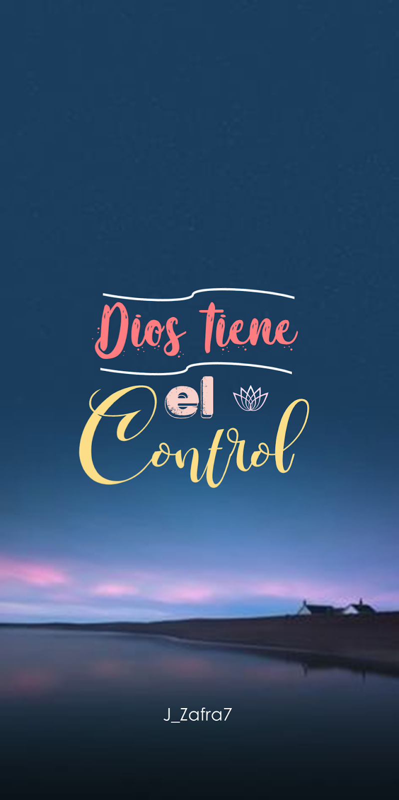 Imágenes Cristianas : fondos cristianos para celular - Dios tiene el control