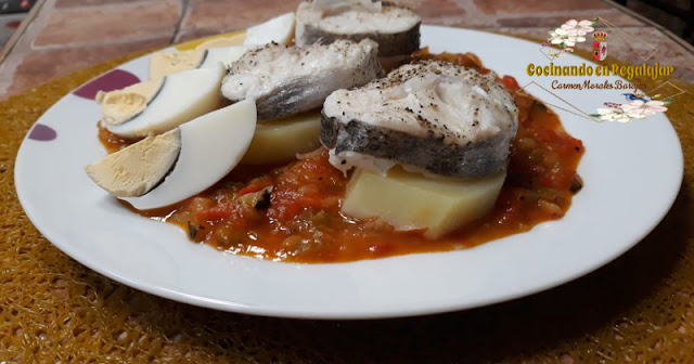 Merluza con Pisto