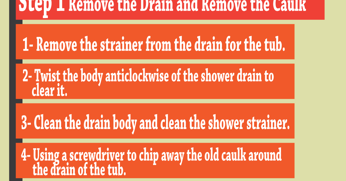 Plumbing Houston TX How To Caulk a Shower Drain