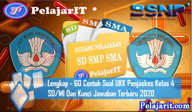 √ Lengkap 60 Contoh Soal UKK Penjaskes Kelas 4 SD/MI Dan