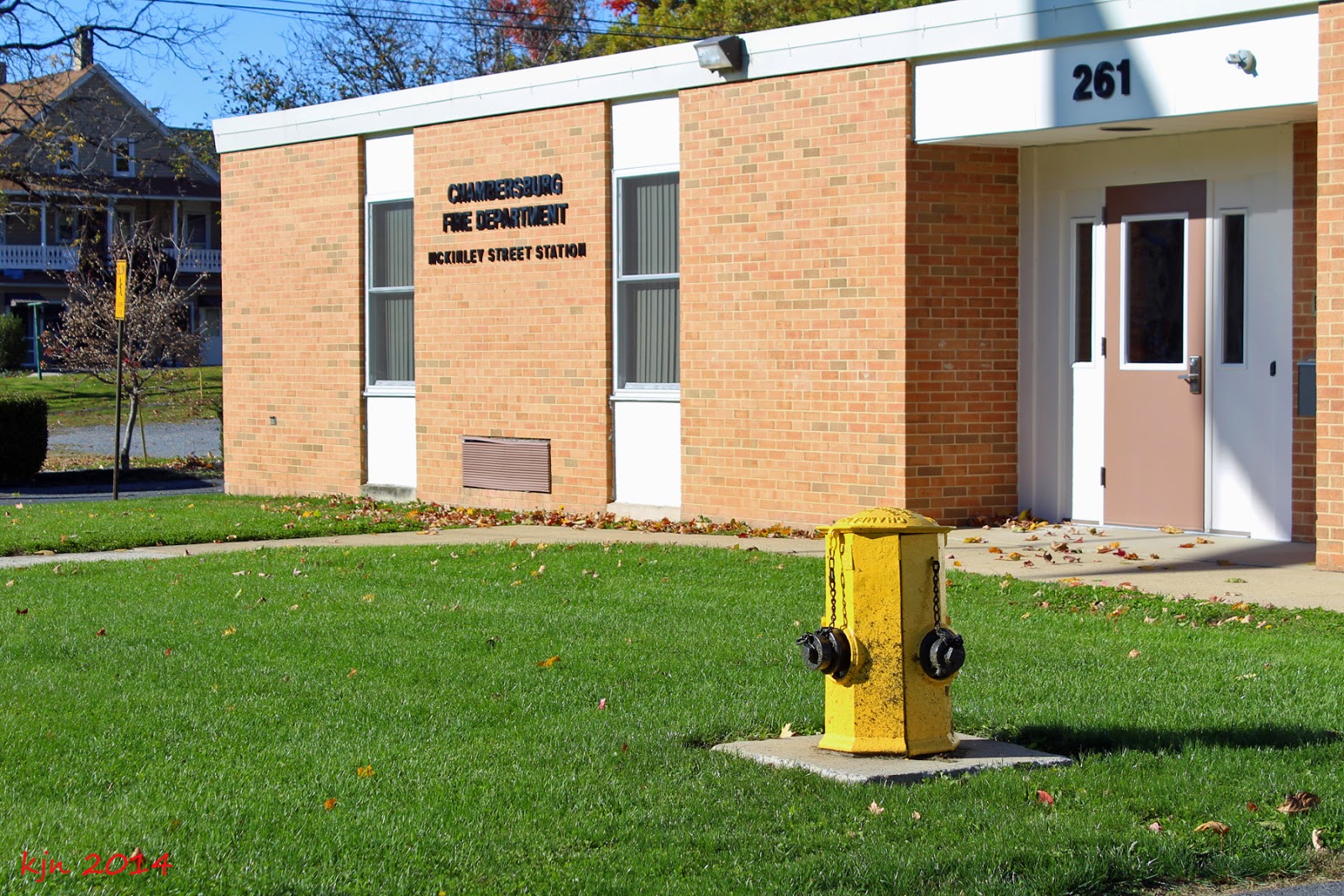 The Outskirts of Suburbia Chambersburg Fire Department, McKinley Street Station
