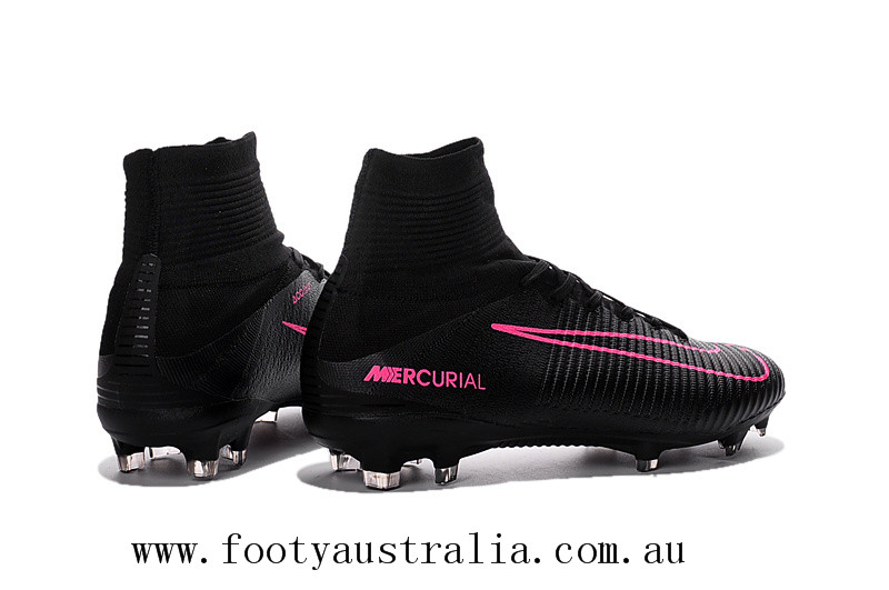 nike mercurial black pink