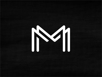 Overlapping technique Logo MM