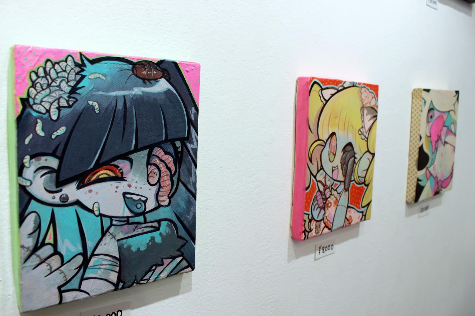 Design Festa Gallery Blog Monsterhair もりいちか Asako 森川エリー Mickey 田口サキ グロかわ