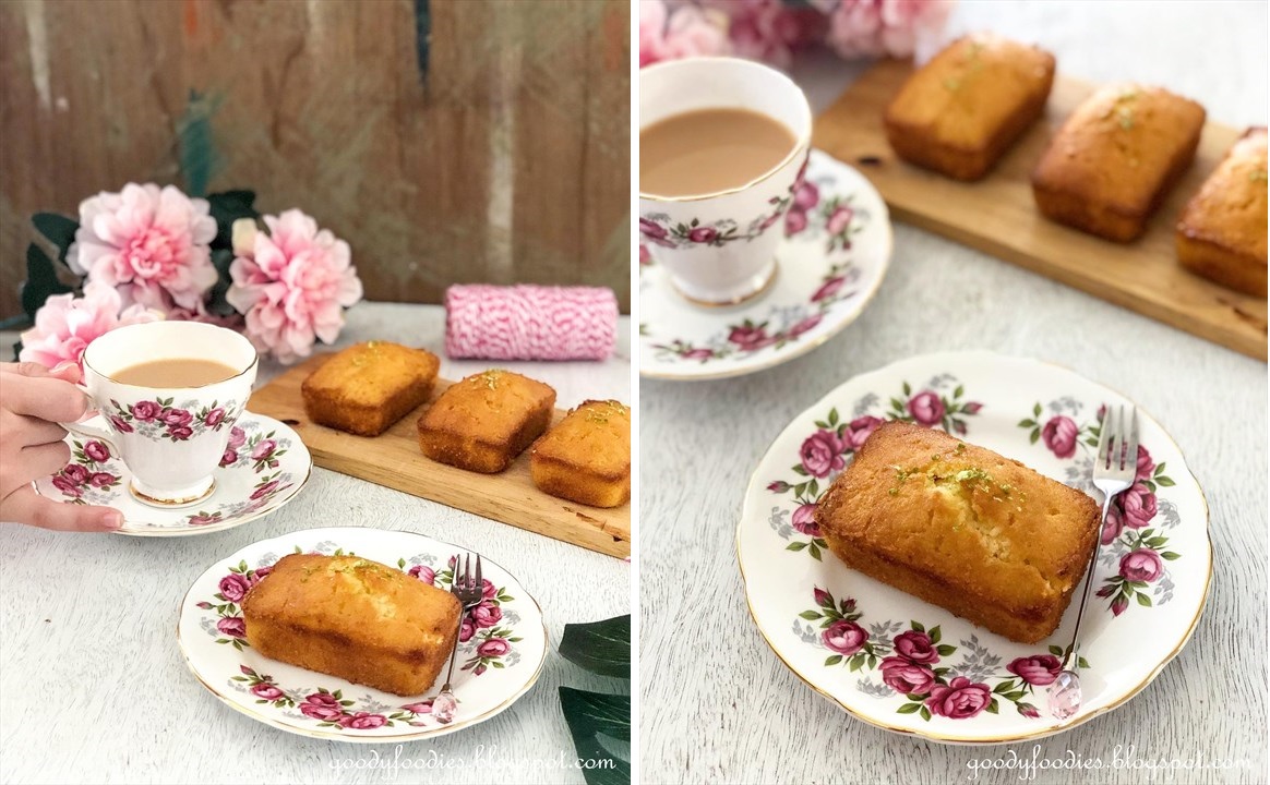 GoodyFoodies Recipe Mini lime syrup sponges (Nigella Lawson)