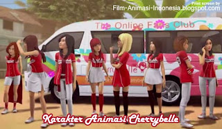 film kartun cherrybelle dalam serial adit dan sopo jarwo