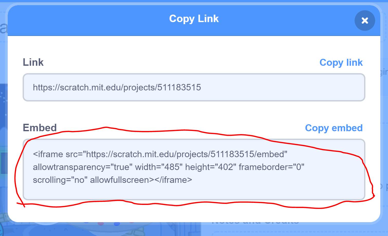 Yellowdog’s Site How to Embed Scratch Projects to Your sites